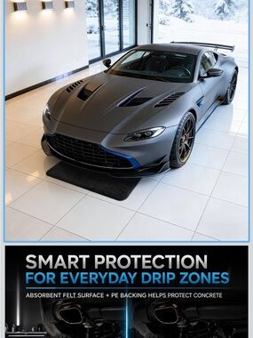 Garage floor mat
